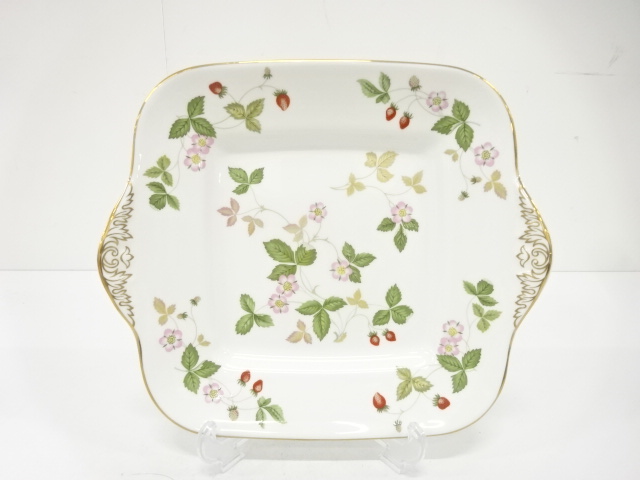 WEDGWOOD　ウェッジウッド　ワイルドストロベリー　B&Bプレート　洋食器